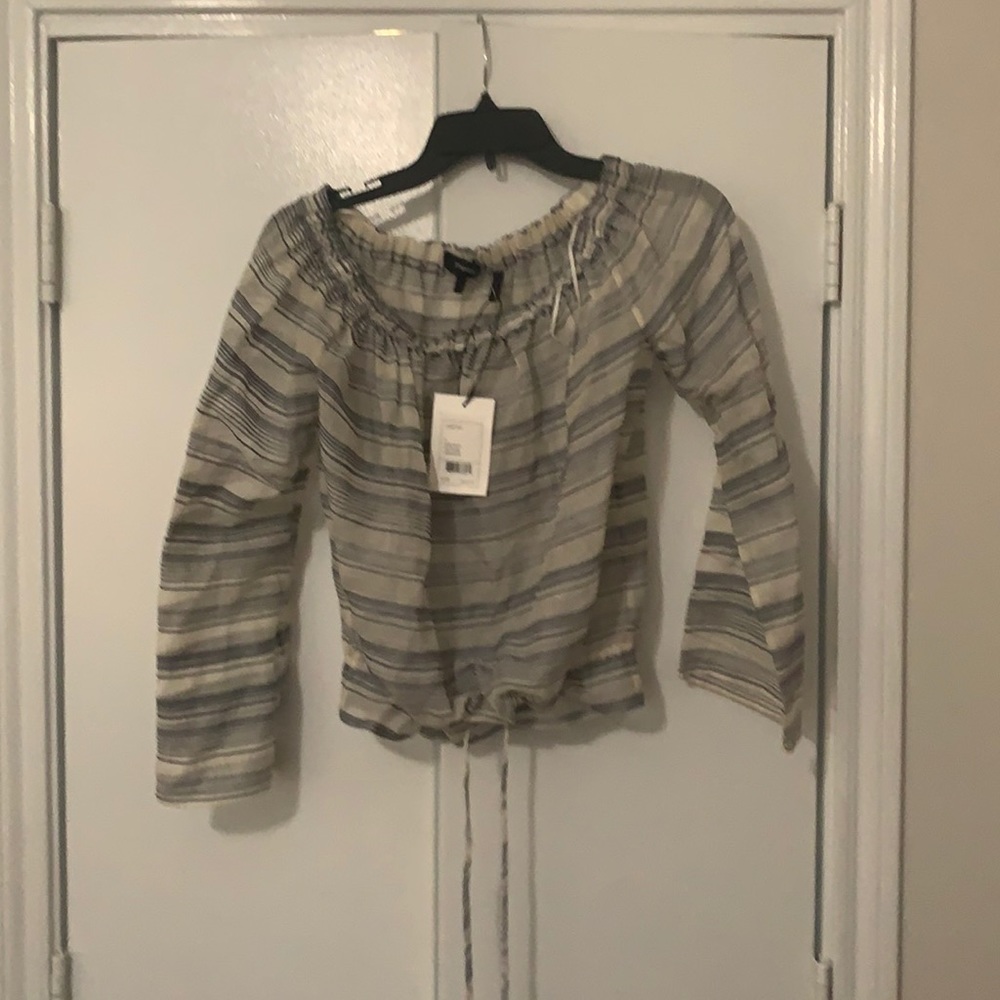 Theory, small, off the shoulder top